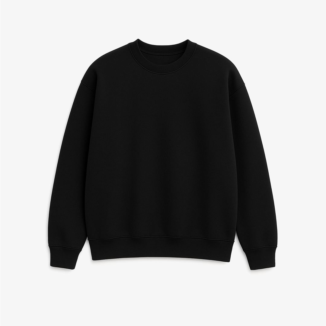 Moon Theif - Printed Oversized Sweatshirt